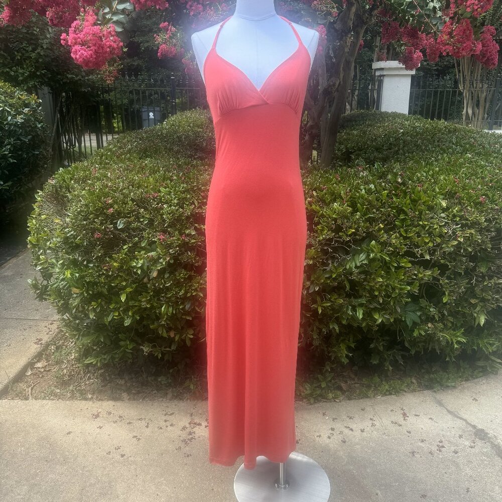 BCBGeneration Maxi Halter Dress Size S